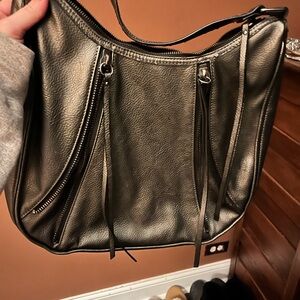 Joe’s Classic Black Leatherette Hobo Bag -‎ Stylish Everyday Carry